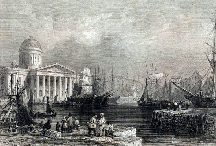 Liverpool Canning Dock 1840